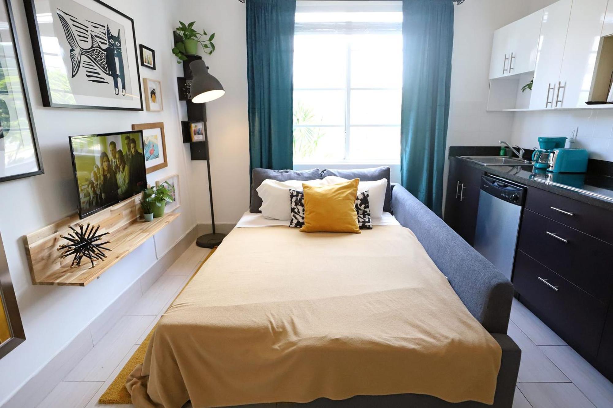 2 Bedroom Apartment 3 Minute Walk To South Beach & Ocean Drive Miami Beach Eksteriør billede